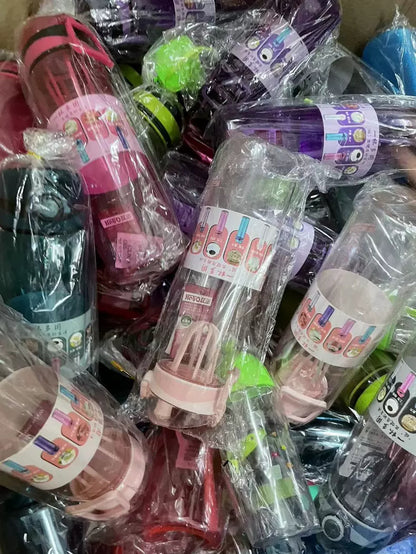 Assorted bottles plastic (must take 500)